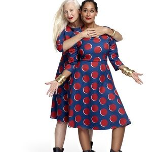 🆕️Tracey Ellis Ross oversized dot dress